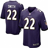 Nike Men & Women & Youth Ravens #22 Jimmy Smith Purple Team Color Game Jersey,baseball caps,new era cap wholesale,wholesale hats